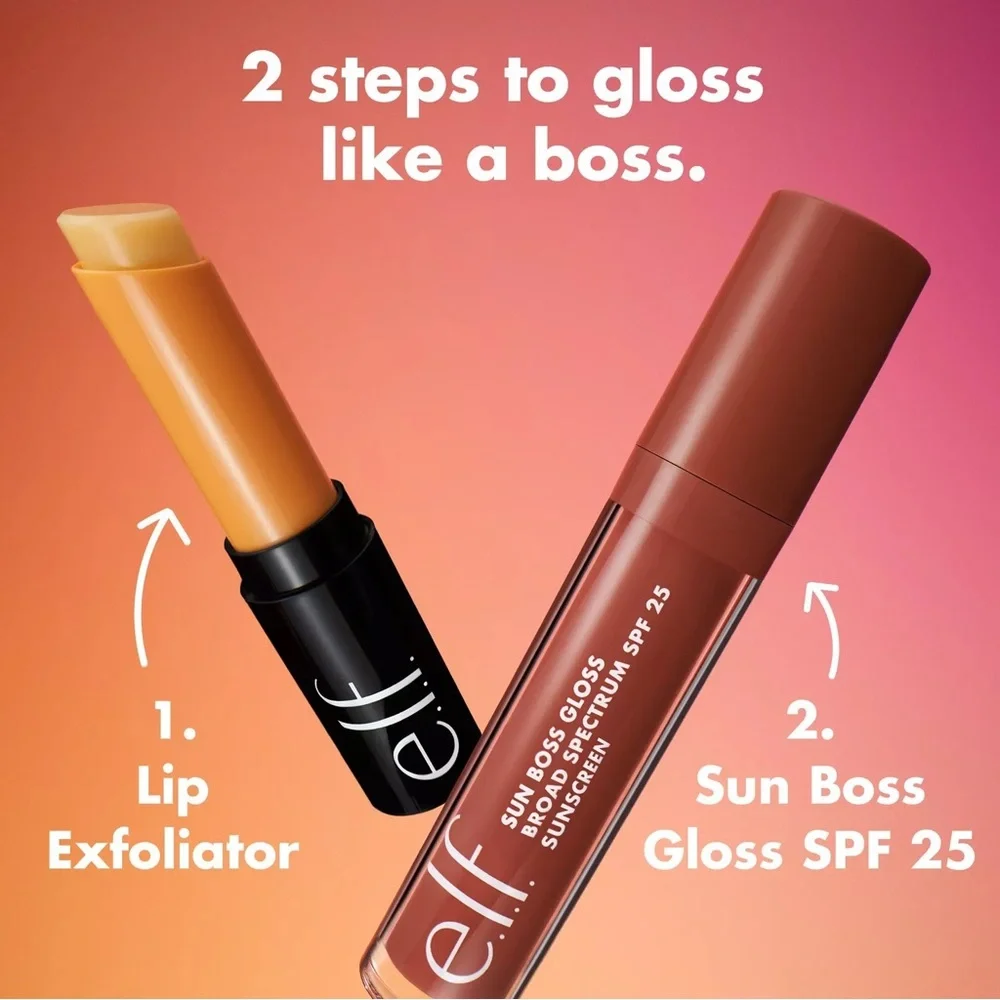 e.l.f. Sun Boss Gloss SPF 25 - That’s My Jam, NEW
